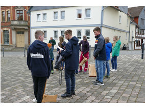 Rasseln in Naumburg - eine alte Ostertradition (Foto: Karl-Franz Thiede)